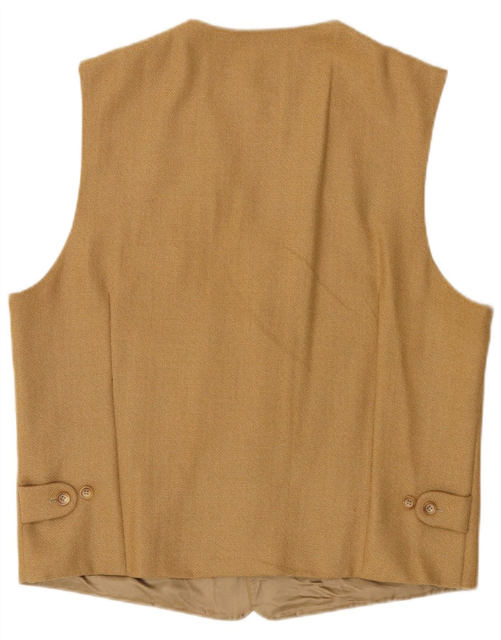 Pierre Cardin Herrenweste IT 48 Mittelbraune Wolle