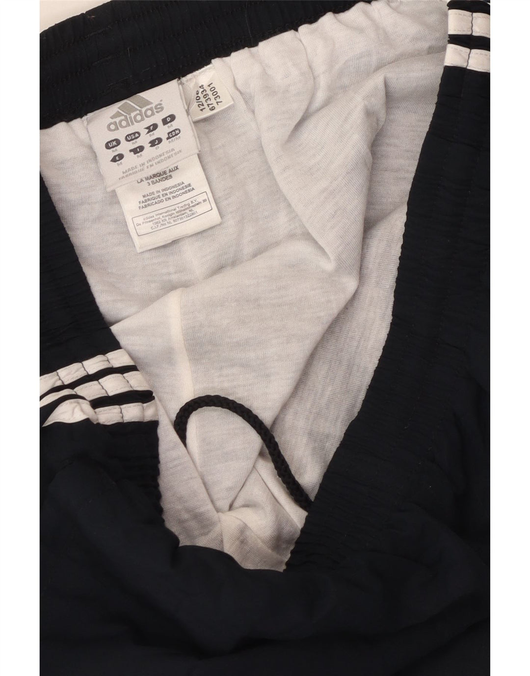 ADIDAS Herren-Trainingshose, mittelschwarz, Polyester