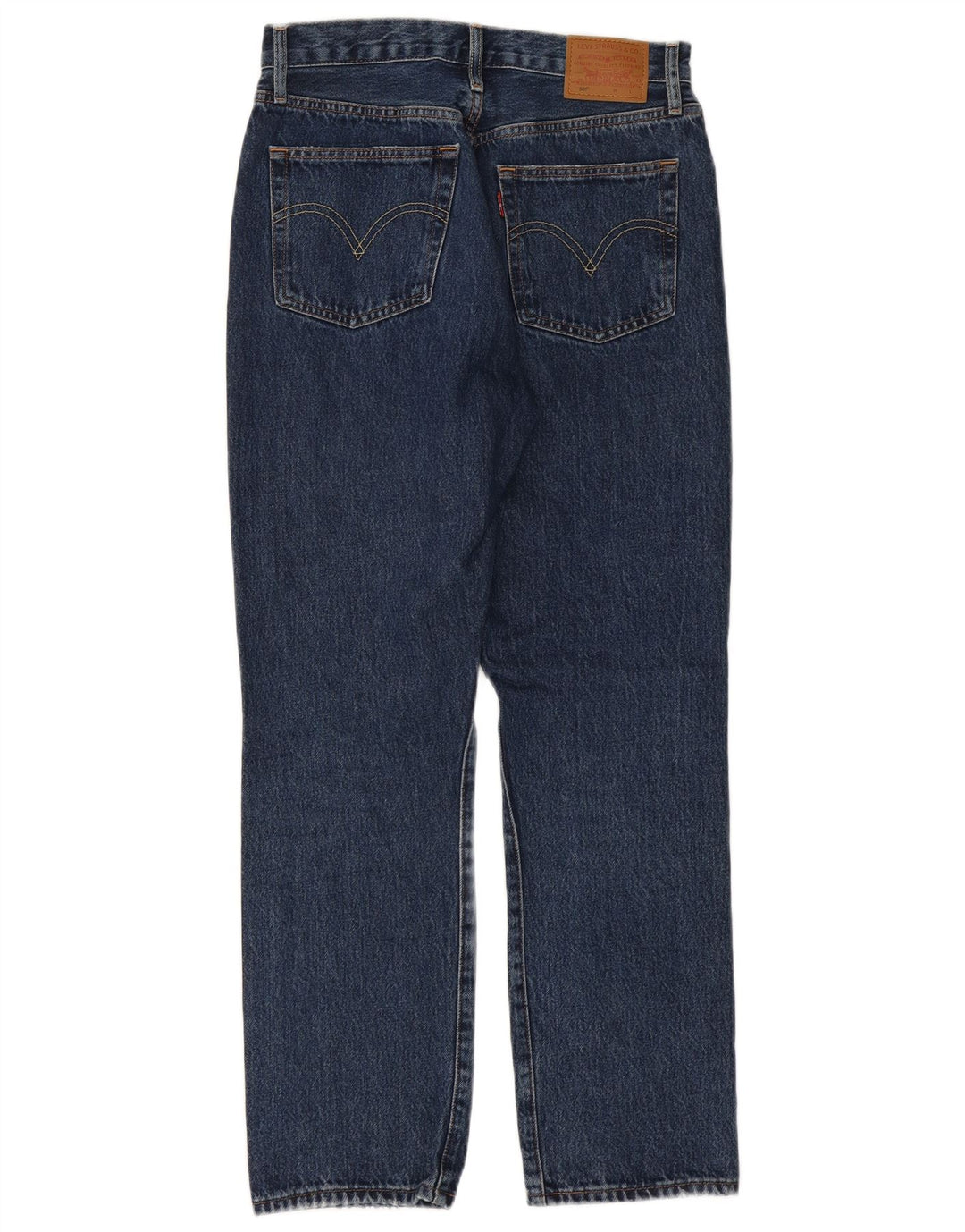 Levi's Herren 501 Straight Jeans W28 L28 Blaue Baumwolle