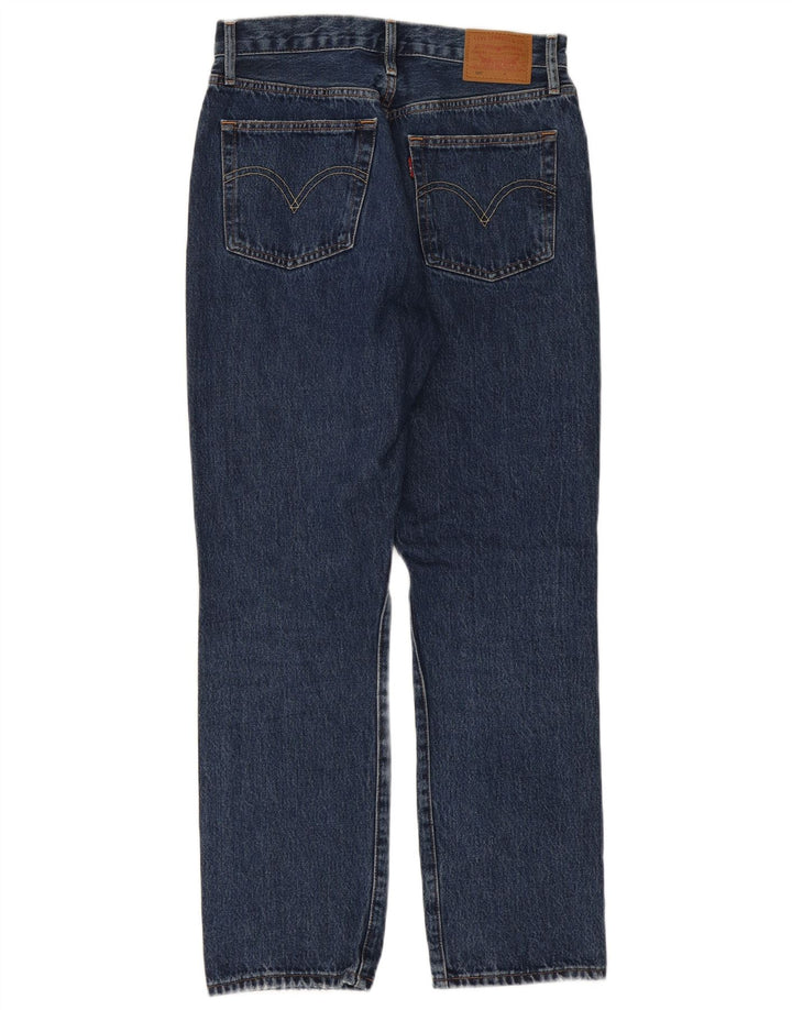 Levi's Herren 501 Straight Jeans W28 L28 Blaue Baumwolle