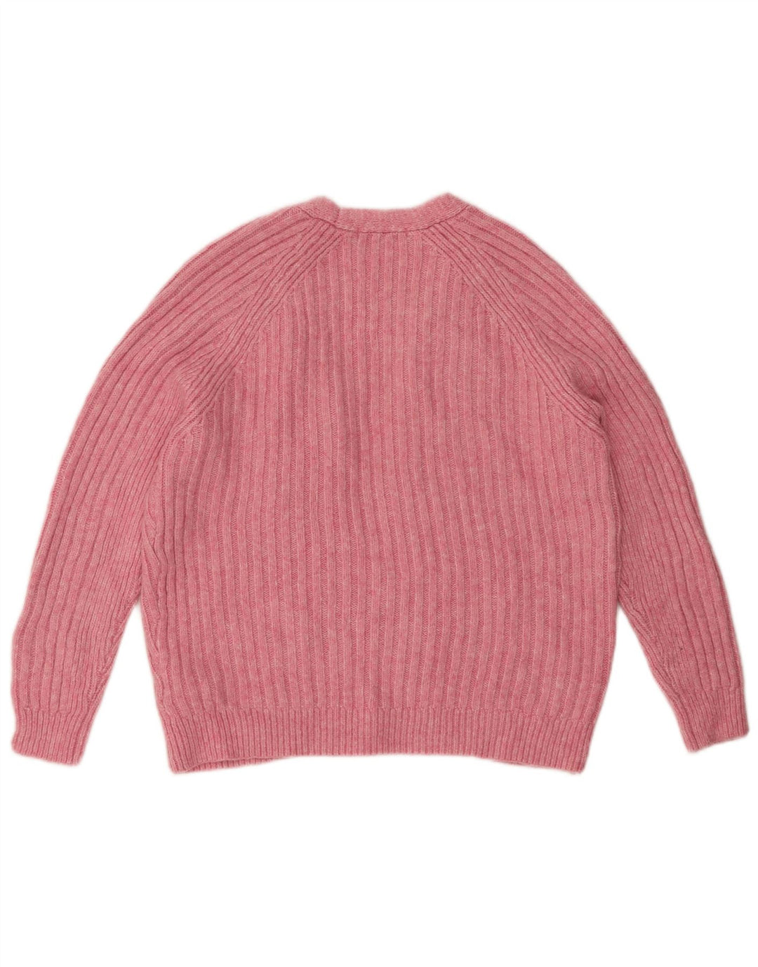 Marks & Spencer Offener Damen-Cardigan-Pullover UK 14 Mittelrosa Acryl