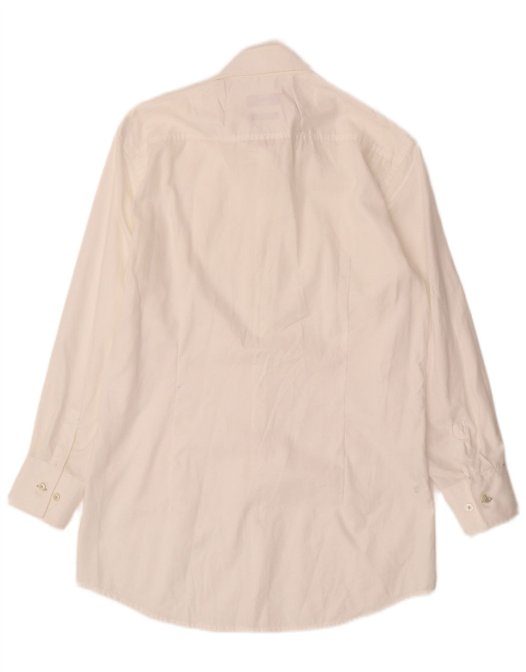 HUGO BOSS Herren Slim Fit Hemd Größe 38 15 Mittelweiße Baumwolle