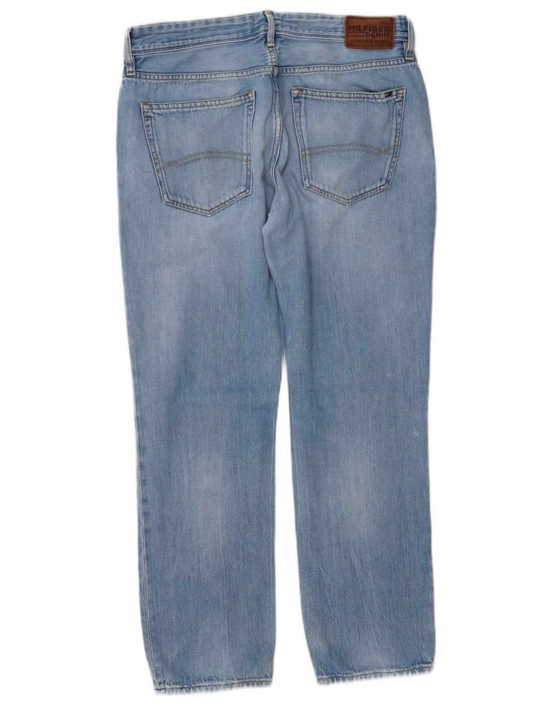 Tommy Hilfiger Herren Straight Jeans W34 L30 Blau