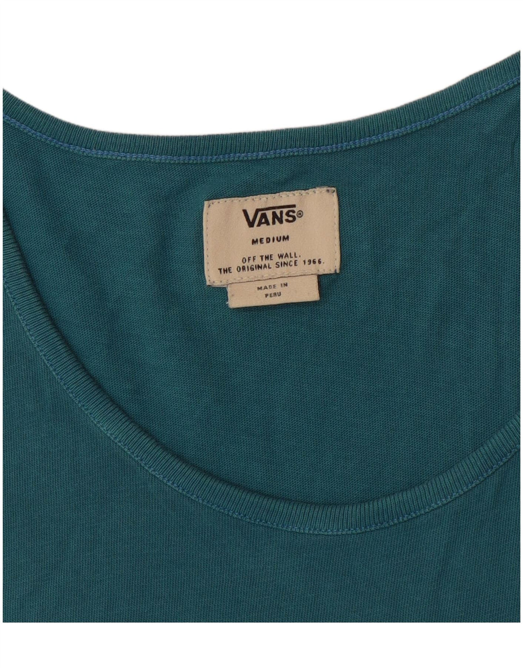 VANS Herren-Trägershirt, Mittelgrün, Farbblock