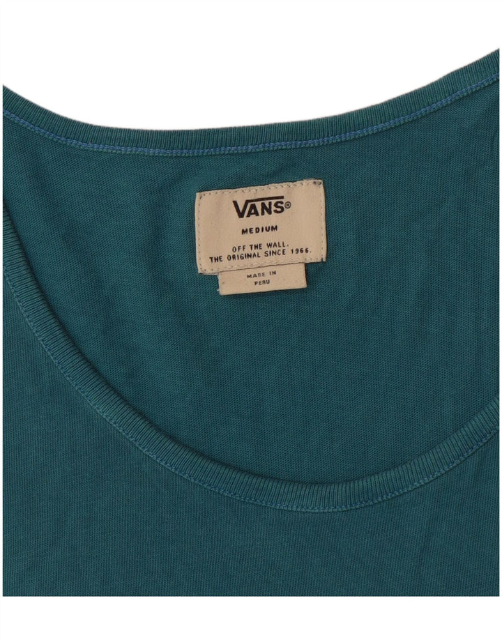 VANS Herren-Trägershirt, Mittelgrün, Farbblock