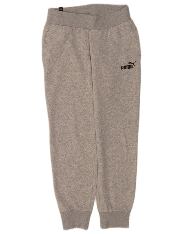 Puma Damen Trainingshose Jogger UK 4 XS Grau meliert