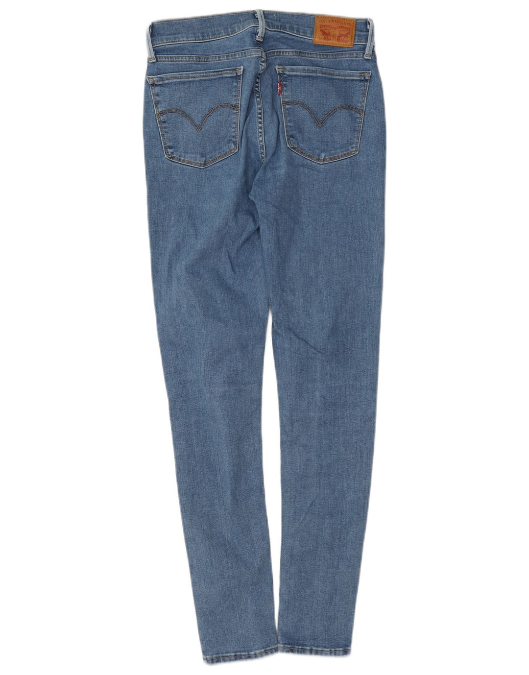 Levi's Damen 710 Super Skinny Jeans W27 L29 Blau
