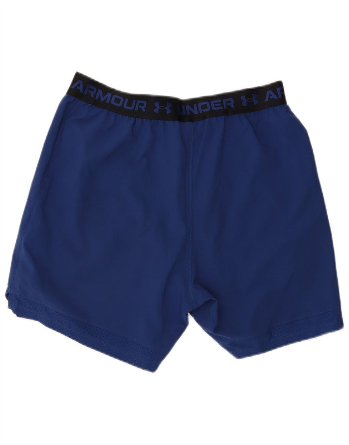 UNDER ARMOUR Herren Sportshorts mit Grafik, Größe L, Blau