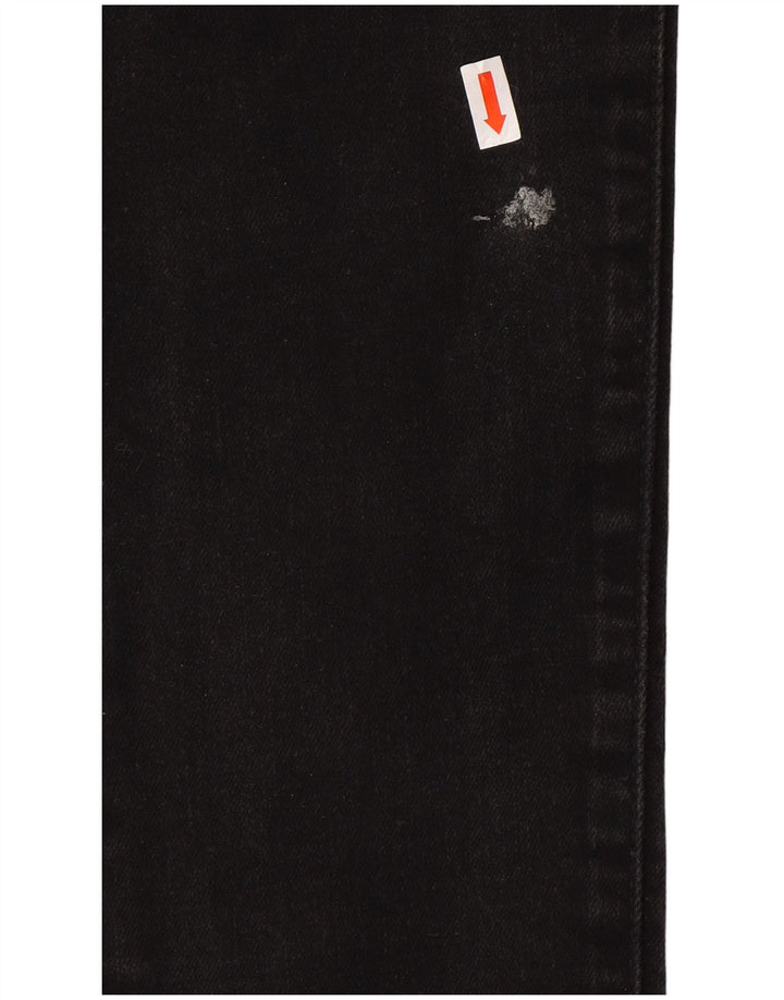 LEVI'S Herren Skinny Tapered Jeans W32 L32 Schwarze Baumwolle