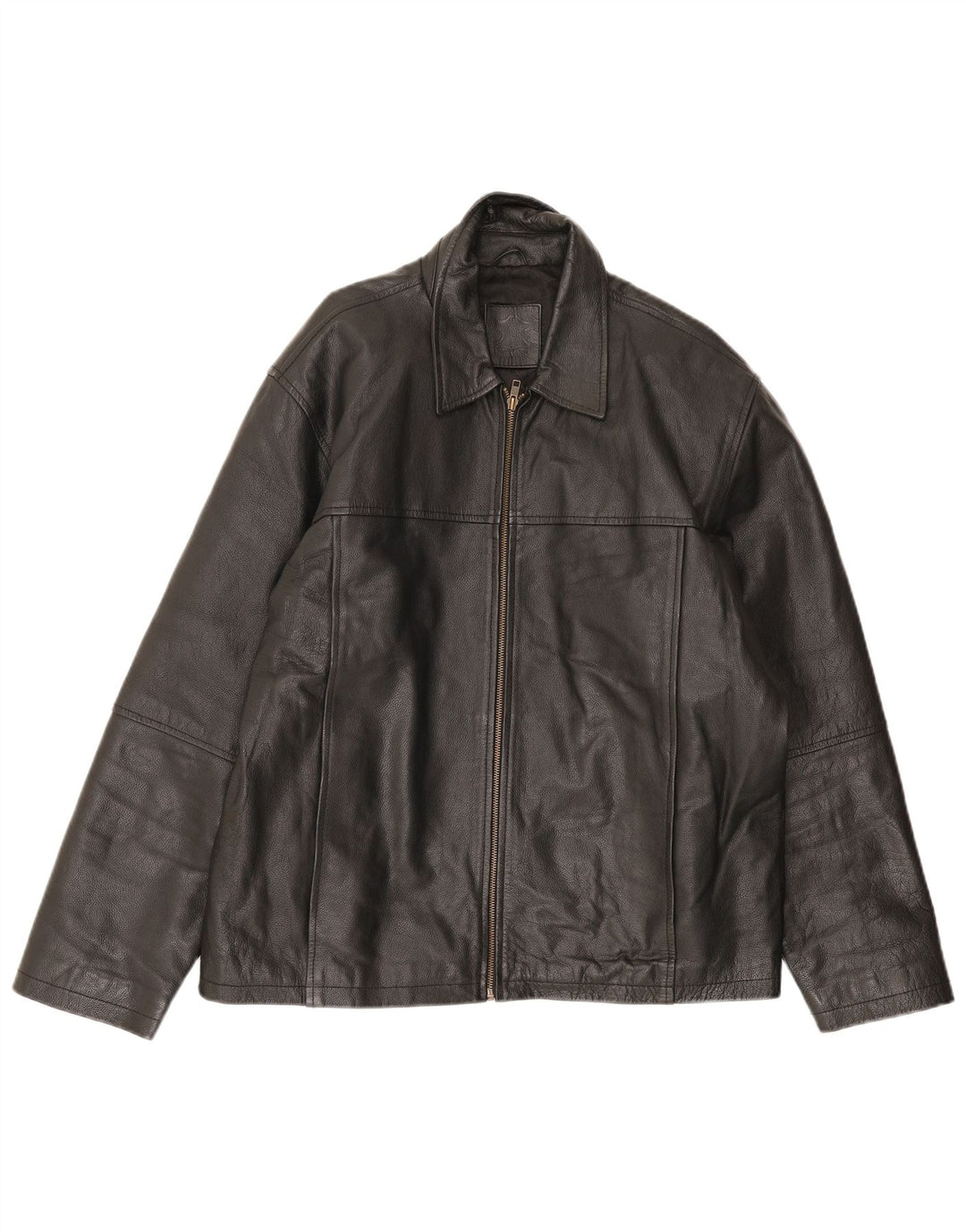 St. Bernard Herren Lederjacke UK 41 Large Schwarz