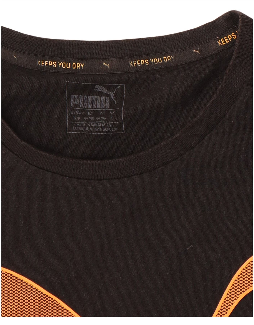 PUMA Herren Graphic T-Shirt Top Small Schwarz