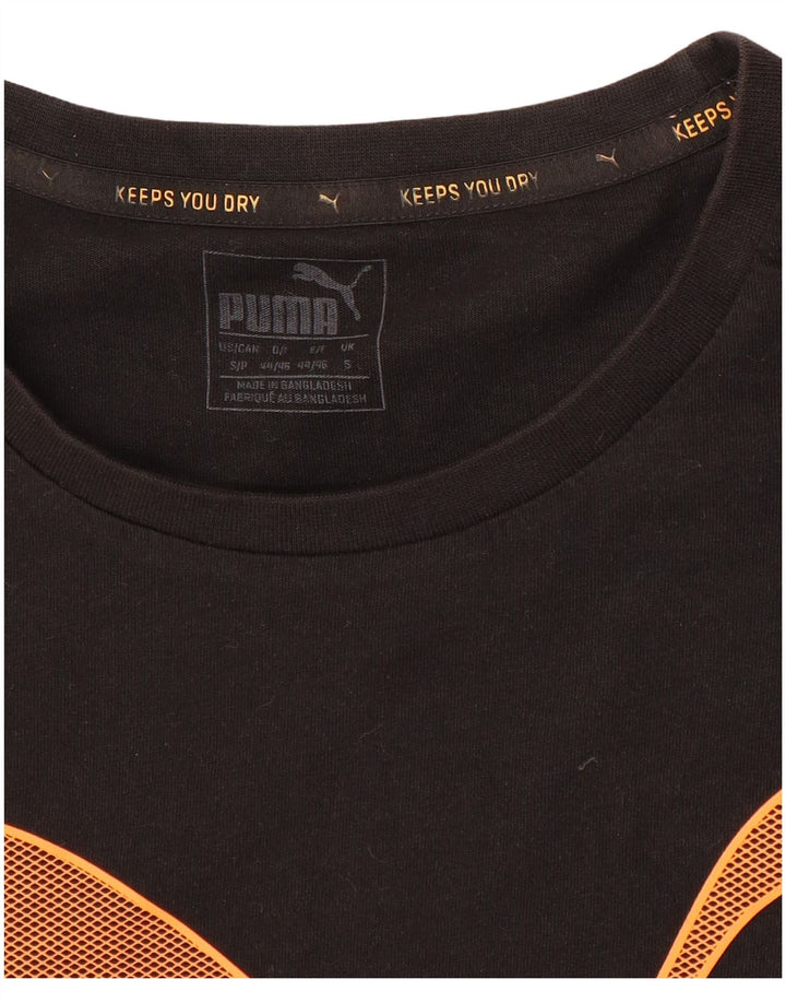PUMA Herren Graphic T-Shirt Top Small Schwarz