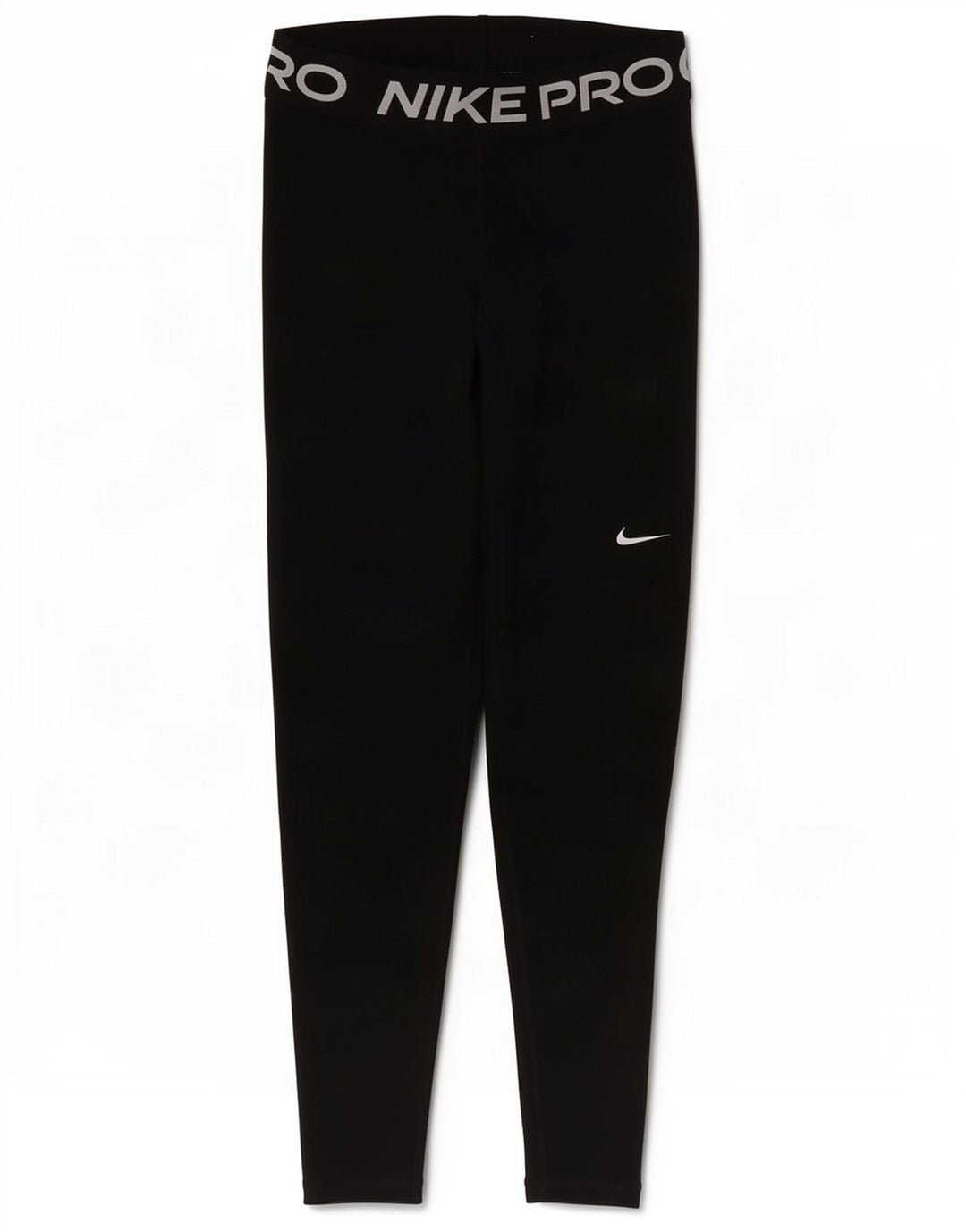 Nike Damen Dri Fit Graphic Leggings UK 14 Medium Schwarz