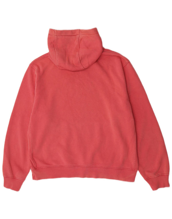 Nike Damen-Pullover mit übergroßem Kapuzenpullover, UK 14, mittelrosa, Baumwolle