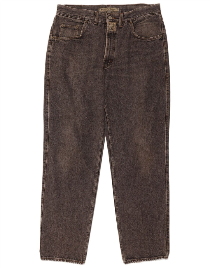 Mustang Herren Tapered Jeans W34 L32 Grau