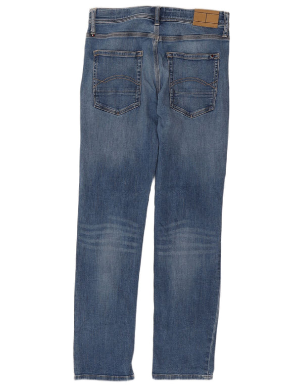 Tommy Hilfiger Slim-Jeans für Jungen, 13–14 Jahre, W28, L29, blaue Baumwolle