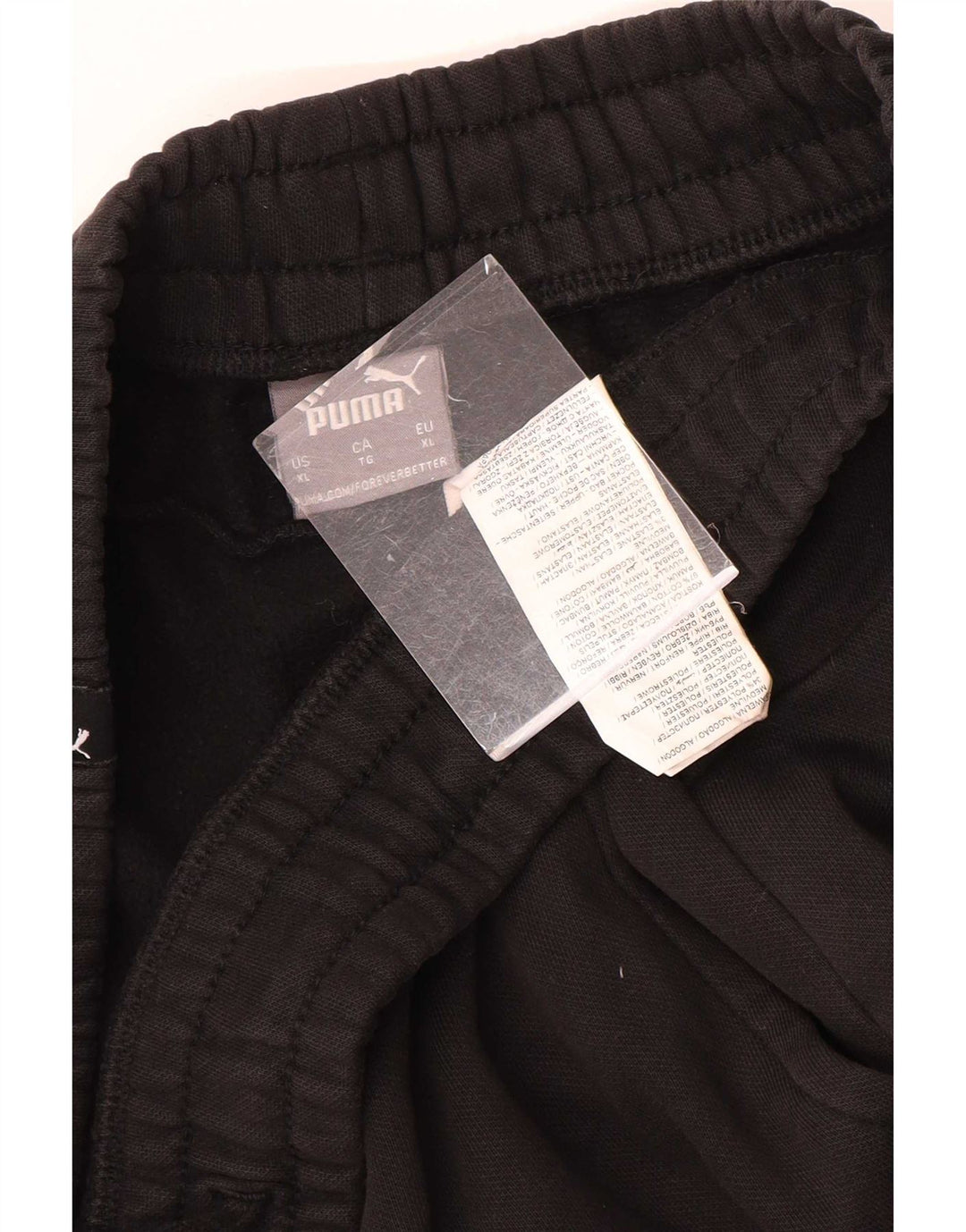 Puma Herren Trainingshose Jogger XL Schwarz Baumwolle
