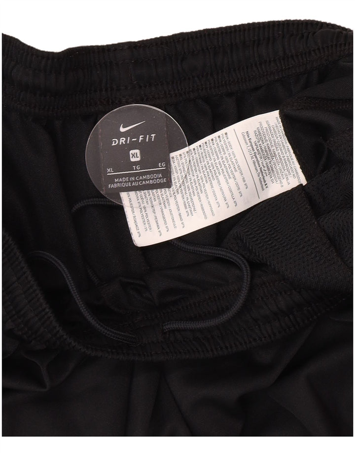 Nike Dri Fit Trainingshose für Jungen, 13–14 Jahre, XL, schwarzes Polyester
