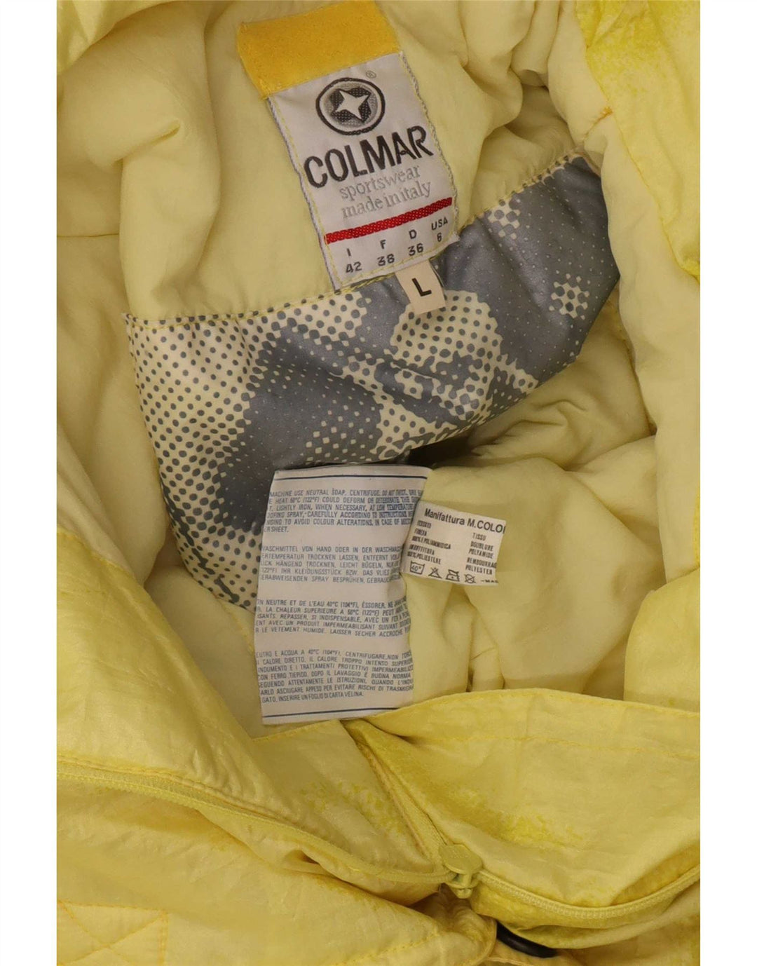 Colmar Damen Skioverall UK 16 Large Gelb Polyester