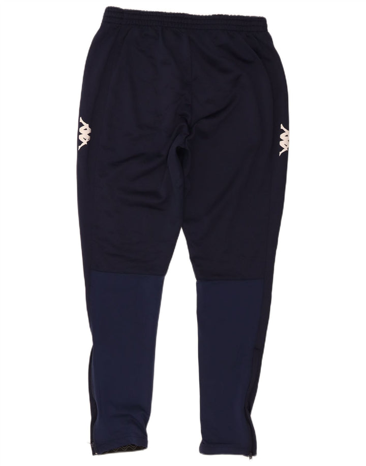 Kappa Herren-Trainingshose mit Grafik, groß, Marineblau, Farbblock