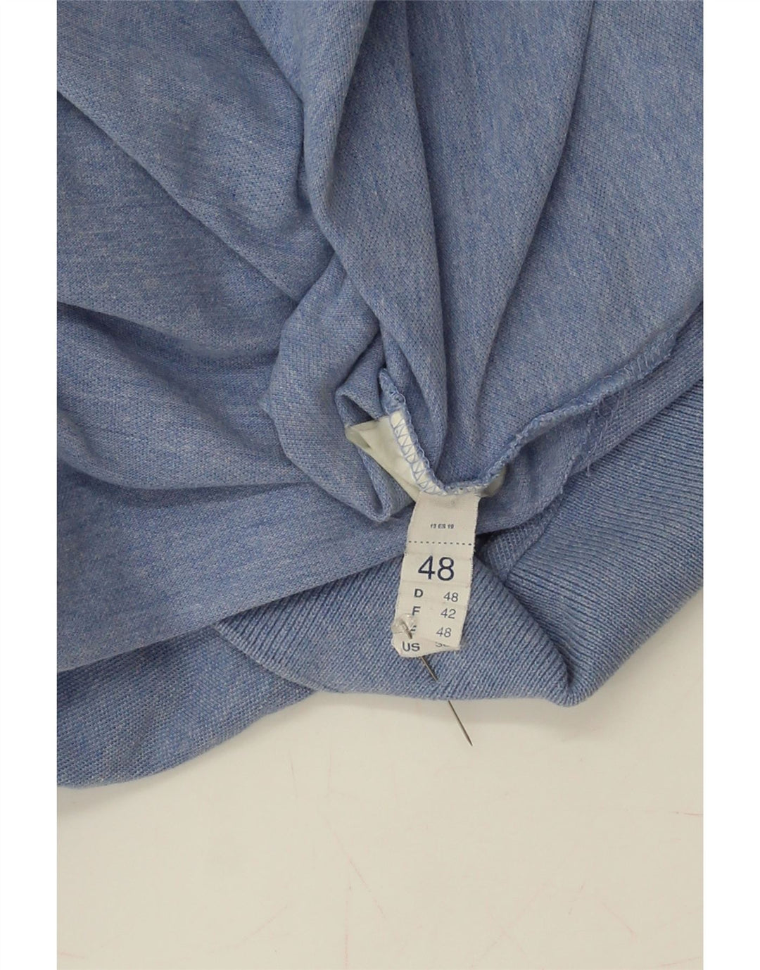 SERGIO TACCHINI Mens Polo Shirt IT 48 Medium Blue Vintage Sergio Tacchini and Second-Hand Sergio Tacchini from Messina Hembry 
