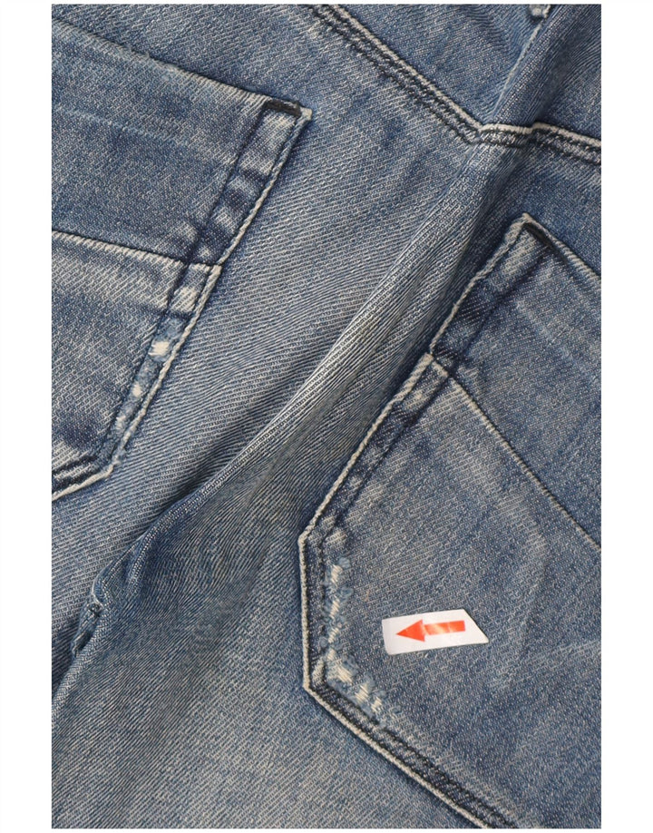 Diesel Damen Nevy Slim Jeans W30 L27 Blaue Baumwolle