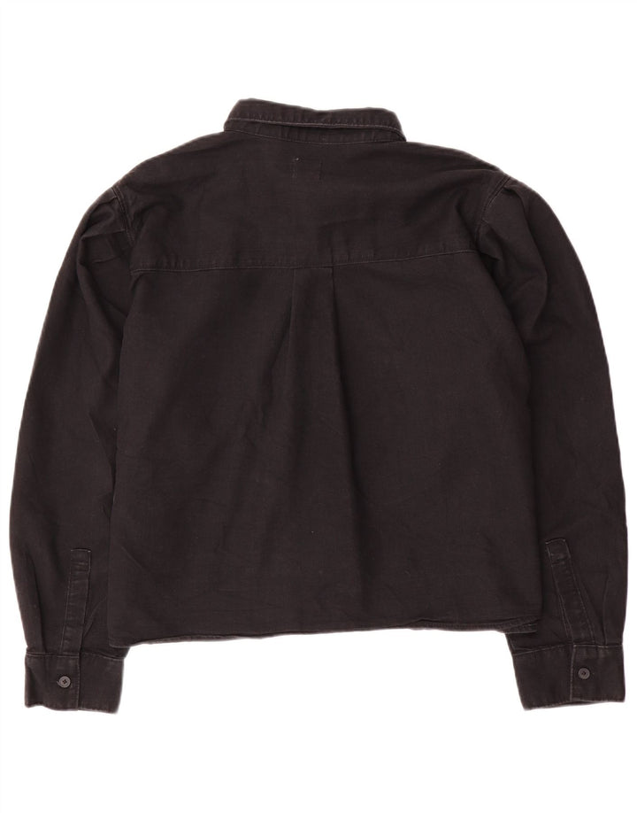 LEVI'S Damen-Jeanshemd in Übergröße, UK 14, mittelschwarz, Baumwolle