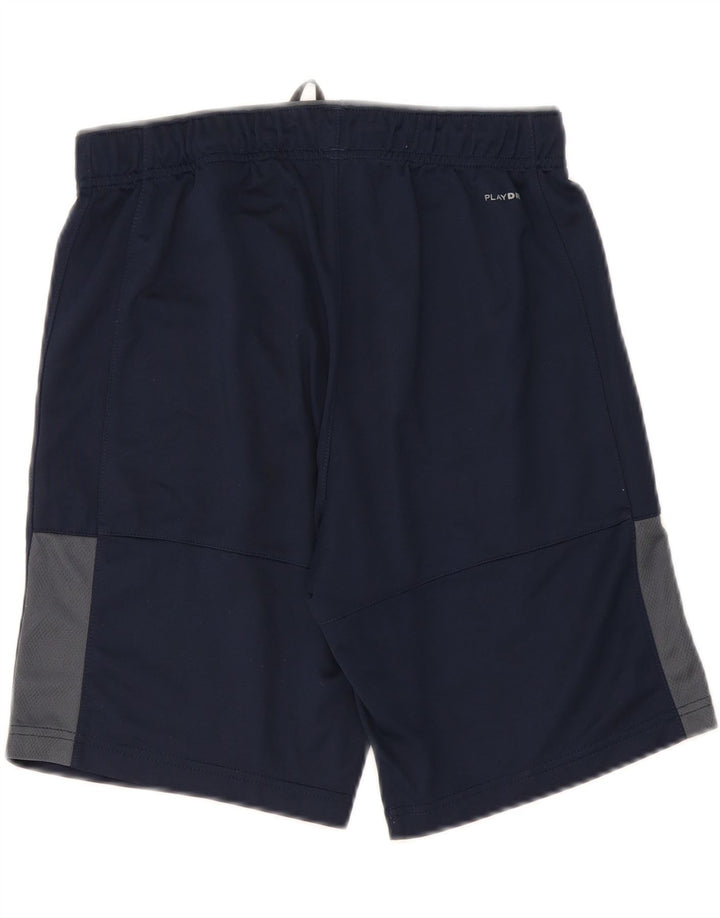 REEBOK Mens Sport Shorts Small Navy Blue Polyester Vintage Reebok and Second-Hand Reebok from Messina Hembry 