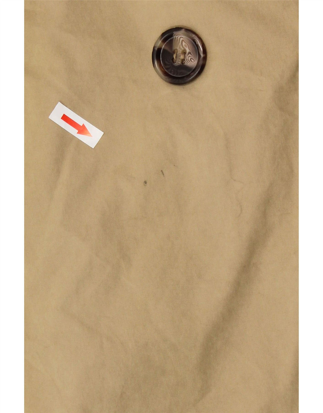 Zara Damen Trenchcoat UK 14 Mittelbeige Baumwolle