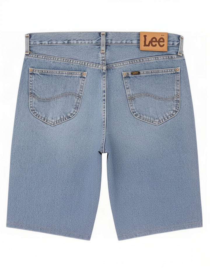 Lee Herren Brooklyn Jeansshorts, Größe L, W36, Blau, Baumwolle