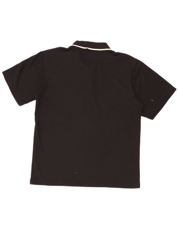 Umbro Herren Poloshirt Medium Schwarz Polyester