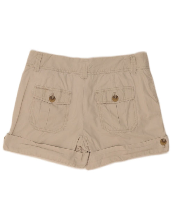 Gap Damen Cargoshorts US 4 Small W32 Beige Baumwolle