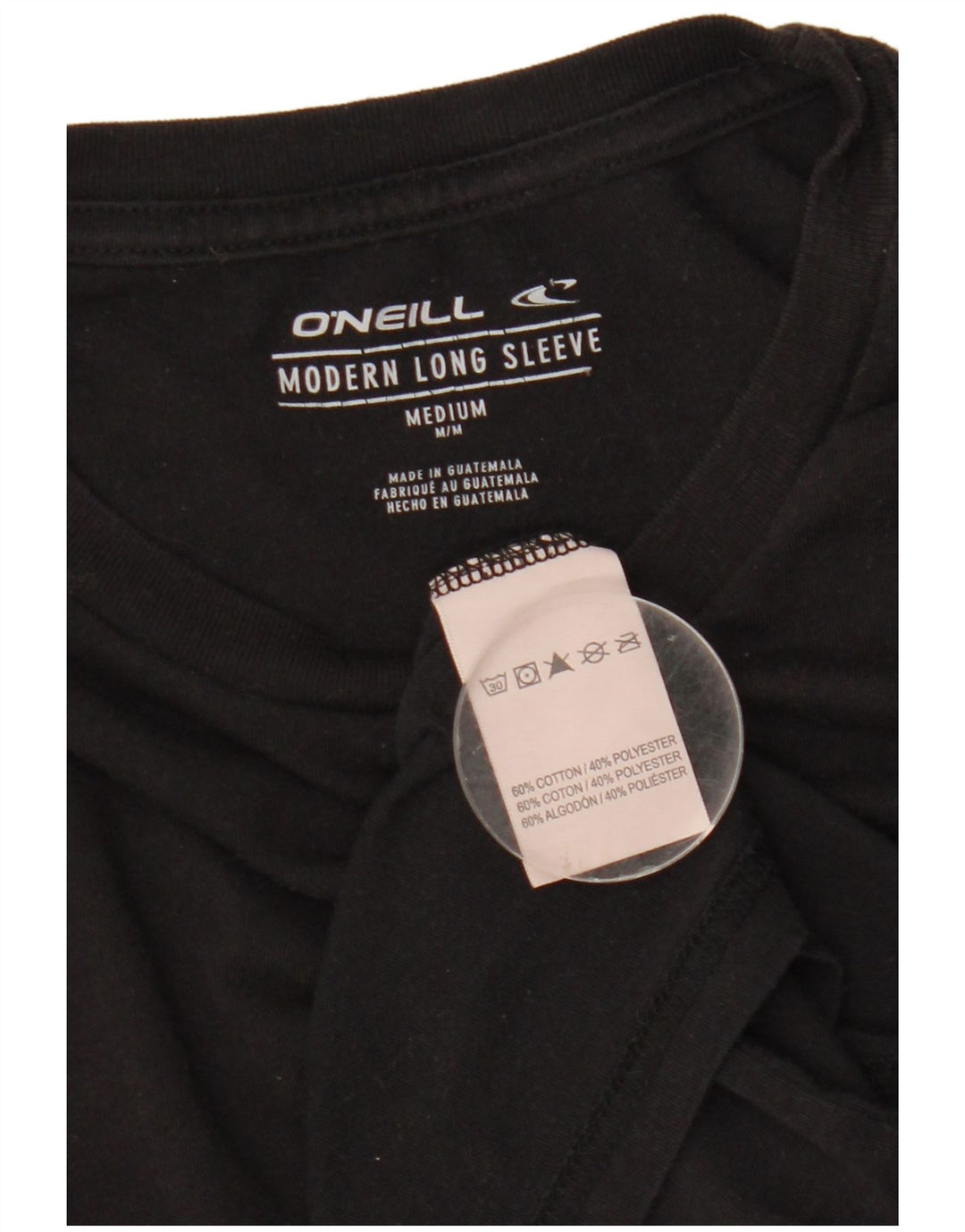 O'Neill Herren Graphic Top Langarm Mittelschwarz Baumwolle
