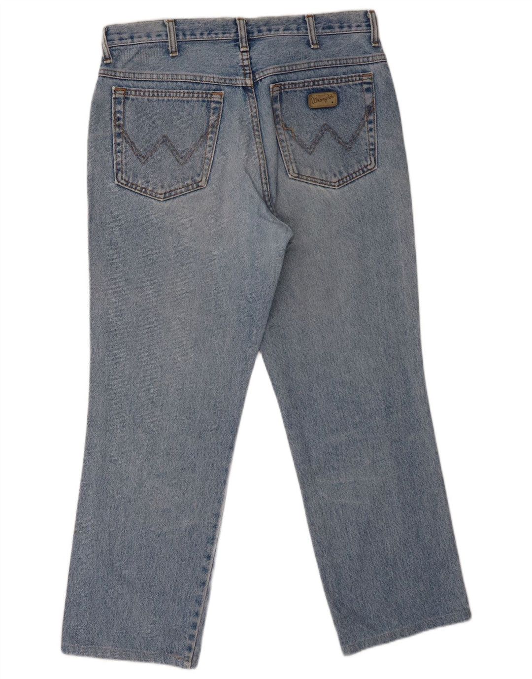 Wrangler Herren Texas Straight Jeans W35 L27 Blaue Baumwolle