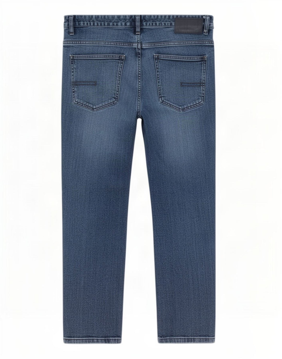 Calvin Klein Herren Straight Jeans W34 L26 Blaue Baumwolle