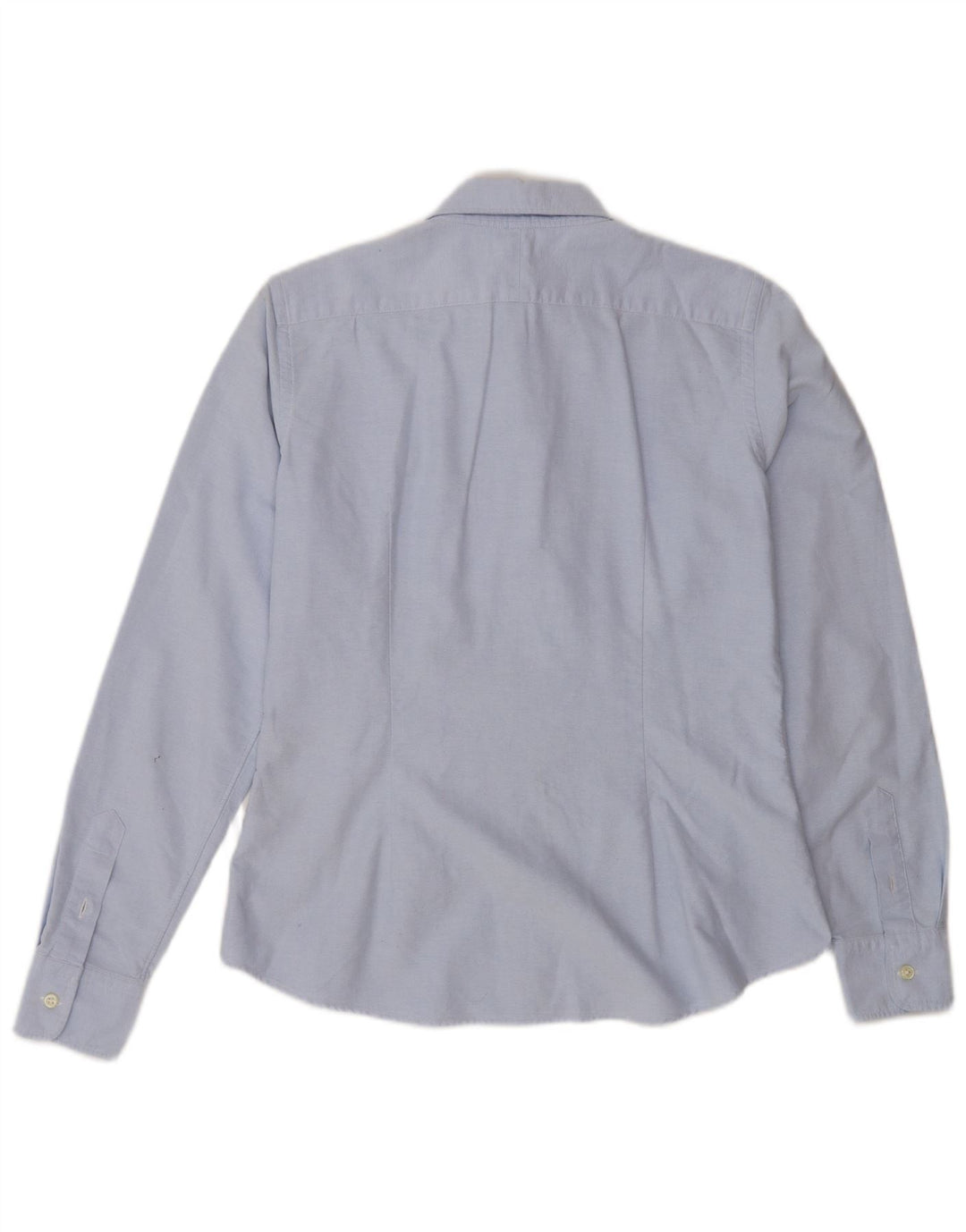 Ralph Lauren Damen Skinny Shirt US 8 Mittelblaue Baumwolle