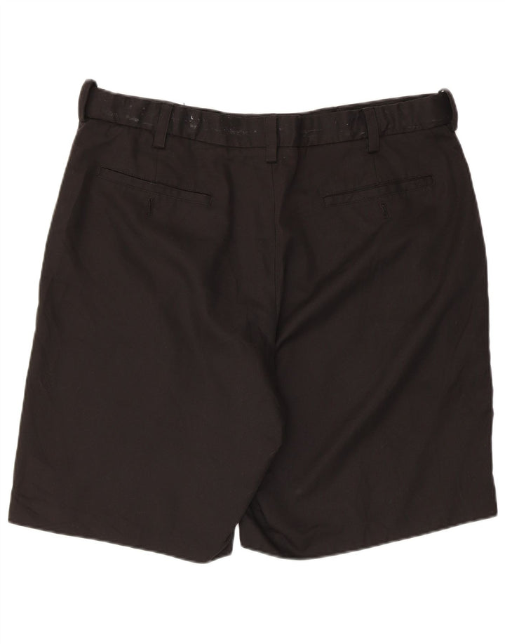 Izod Herren Chinoshorts W38 XL Schwarz Polyester