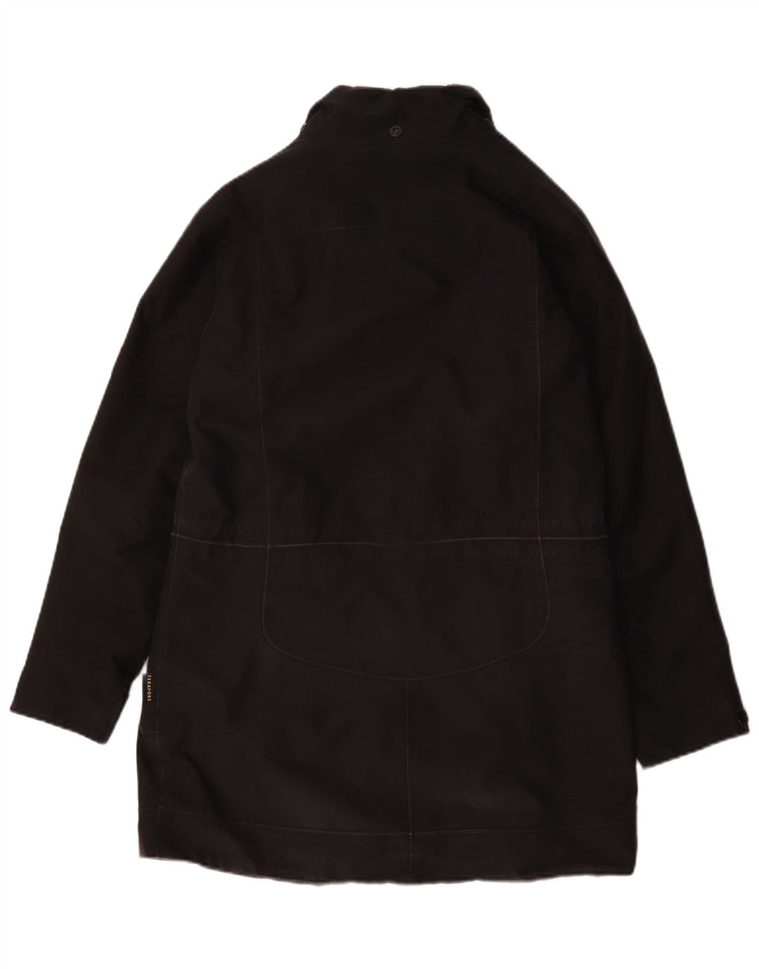 Jack Wolfskin Damen-Windbreaker-Mantel UK 12/14 Mittelschwarzes Polyester