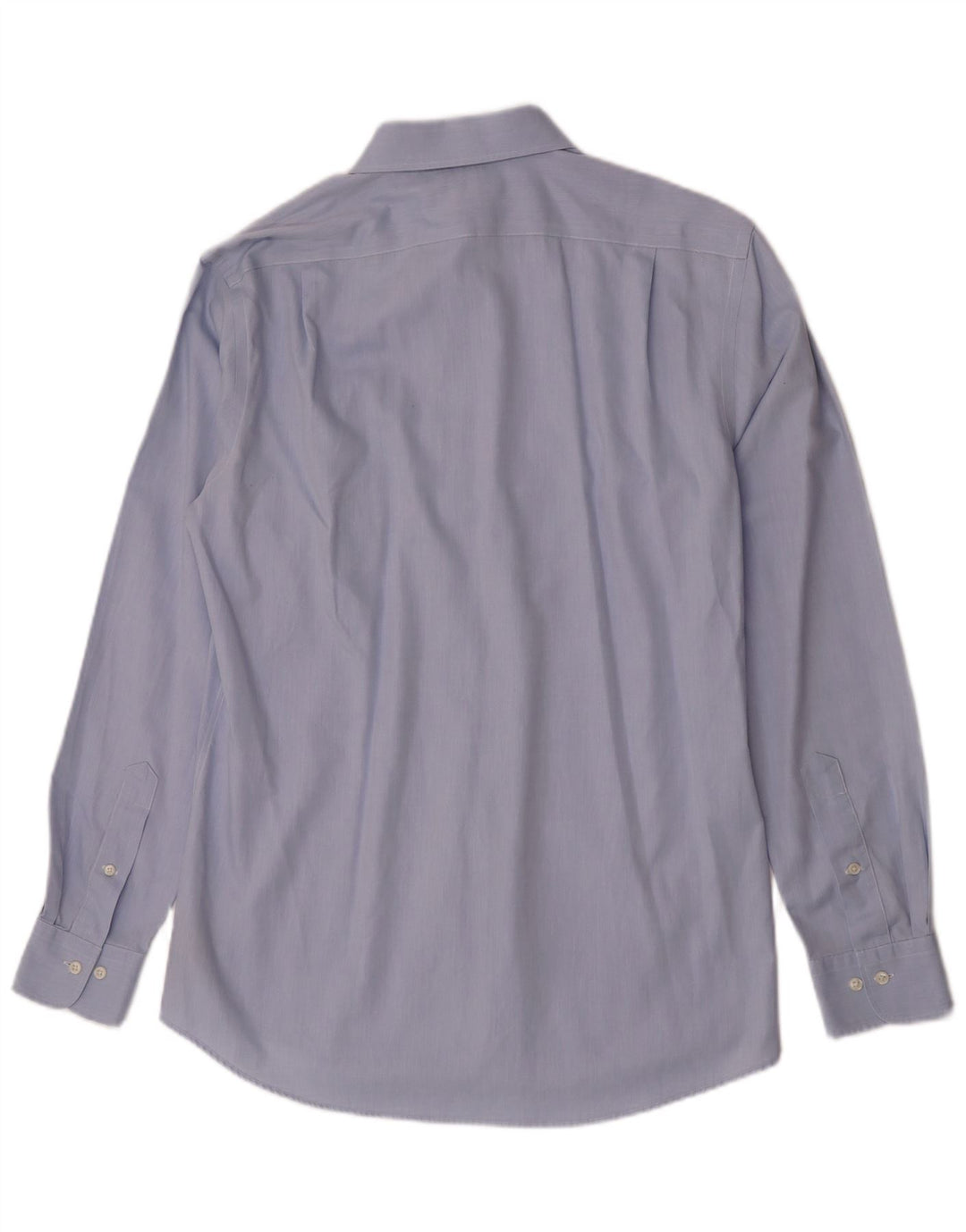 Ralph Lauren Herren-Hemd, tailliert, Größe 15 1/2 39, mittelblaue Baumwolle