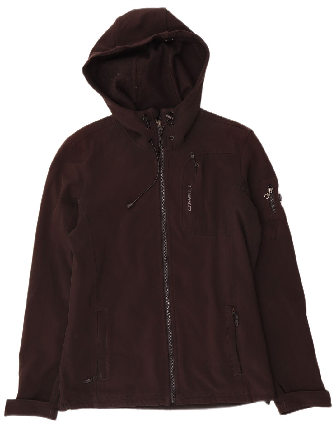 O'Neill Herren-Windbreakerjacke mit Kapuze, UK 36, Größe S, Schwarz, Polyester