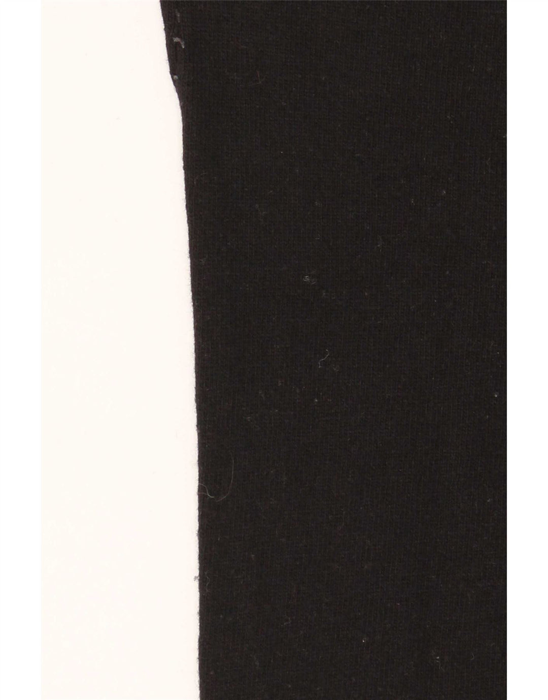 Benetton Damen-Pullover mit Rollkragen, UK 10, Größe S, schwarze Wolle