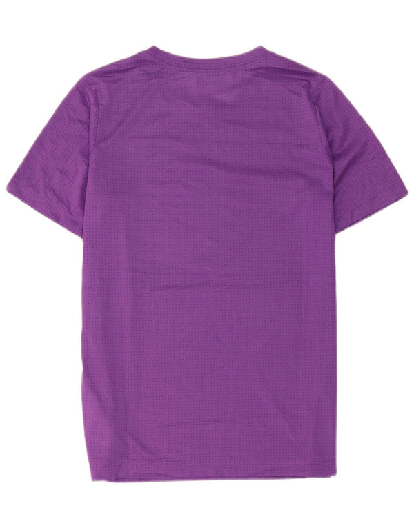 Nike Jungen Rafa T-Shirt Top 13–14 Jahre XL Lila gepunktetes Polyester
