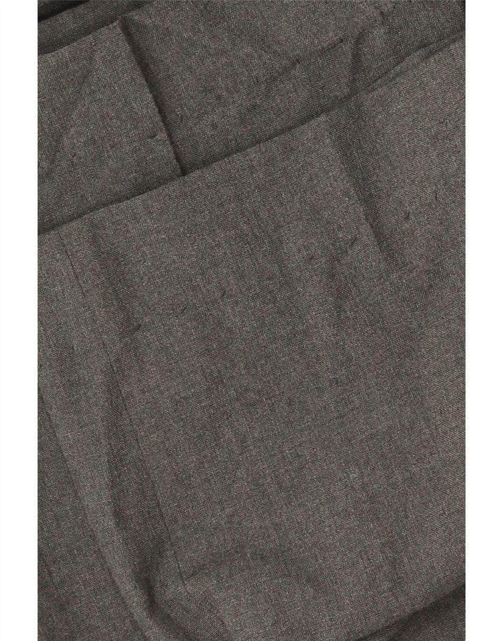 Marks & Spencer Herren-Anzughose in normaler Passform, W38 L28, grau, Polyester