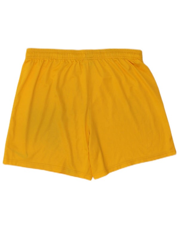 Nike Herren Dri Fit Sportshorts, groß, gelbes Polyester