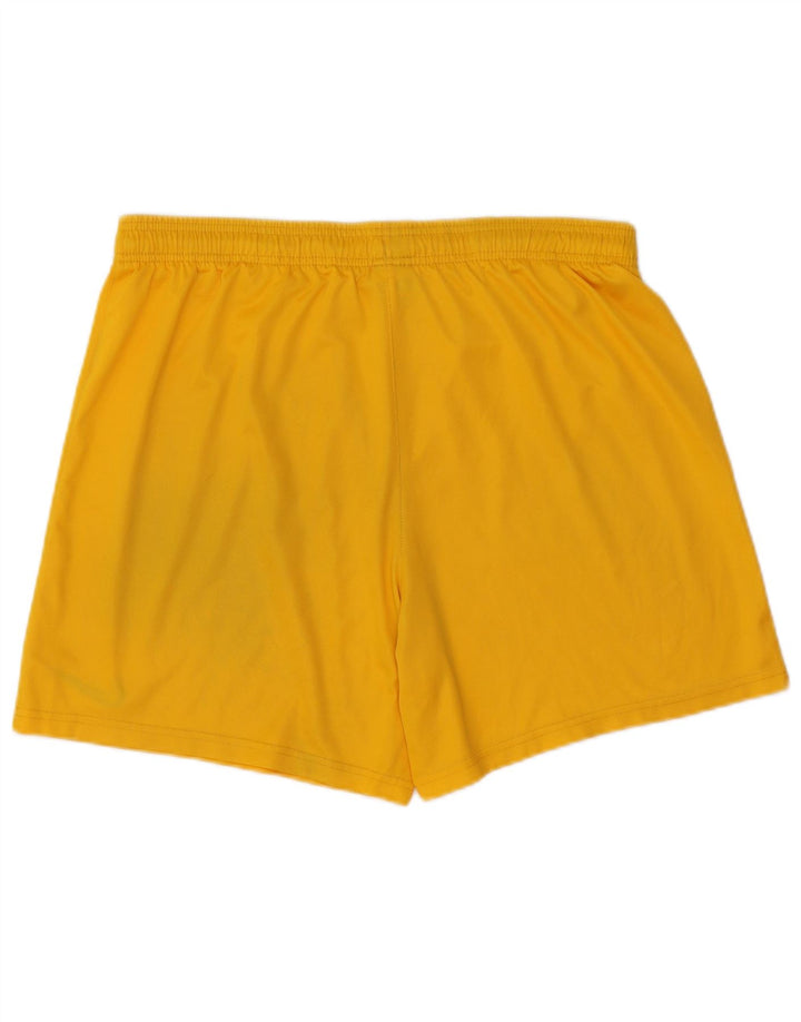 Nike Herren Dri Fit Sportshorts, groß, gelbes Polyester