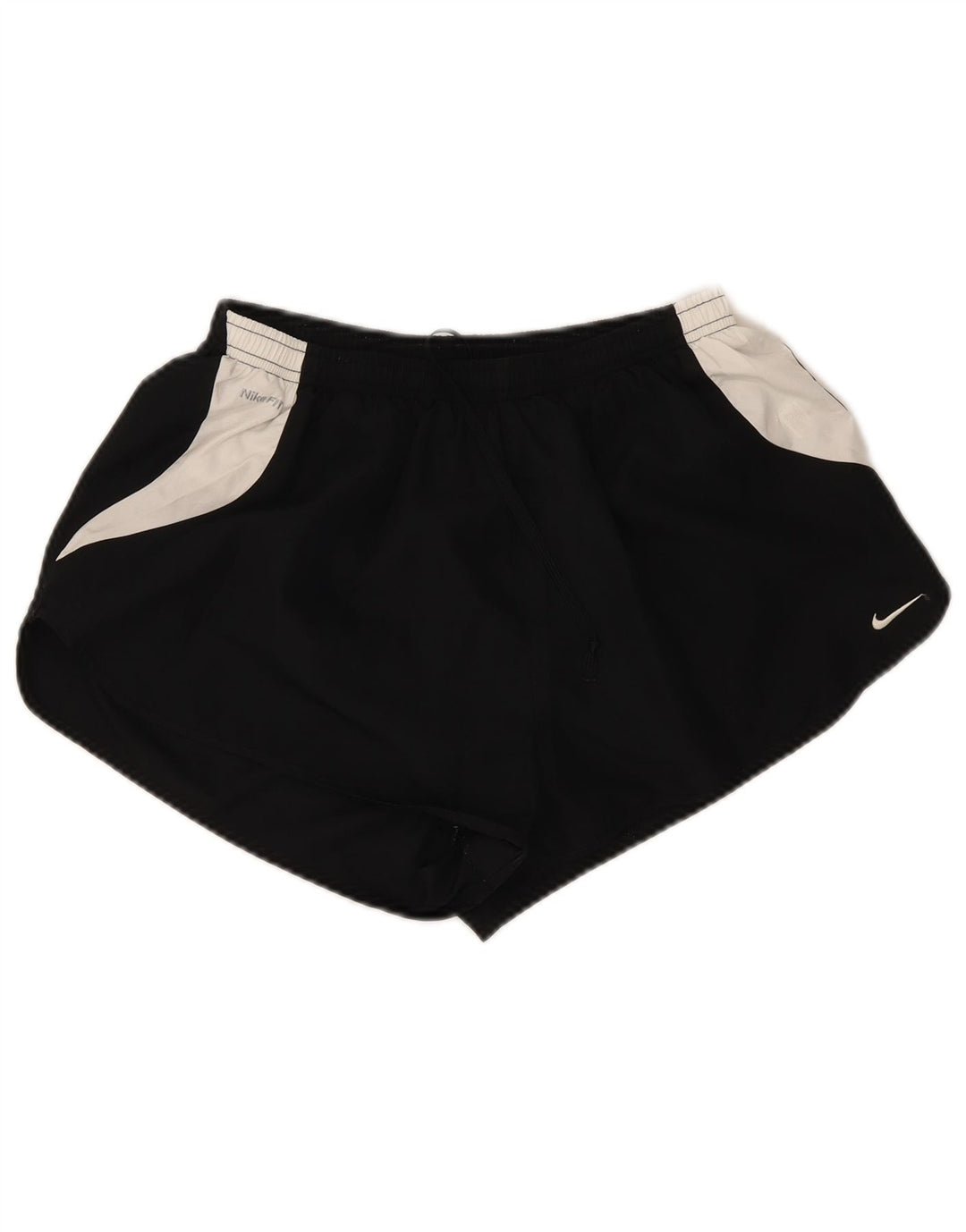 Nike Herren-Sportshorts, groß, schwarzes Farbblock-Polyester