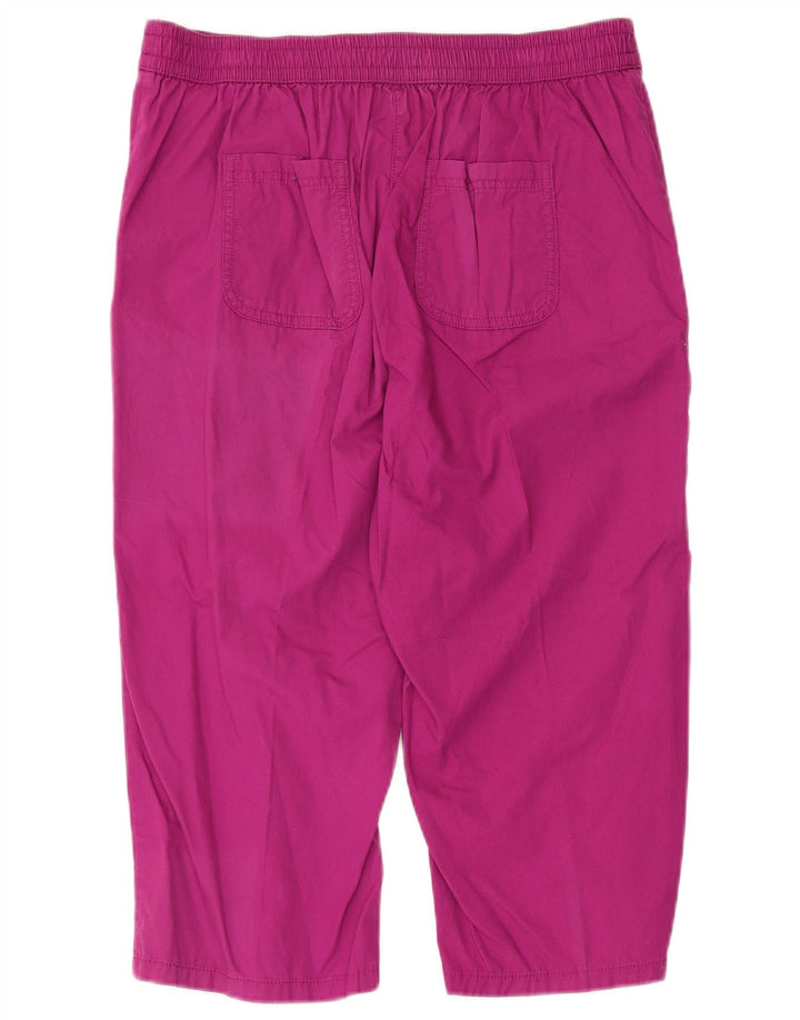 Marks & Spencer Damen Caprihose UK 12 Medium W30 L18 Lila