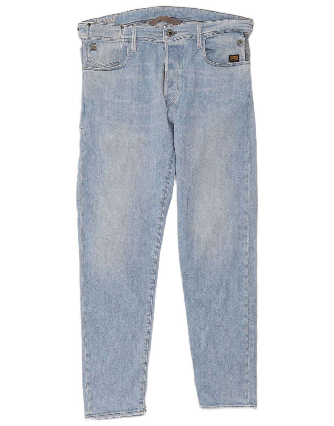 G-Star Herren Slim Jeans W36 L32 Blaue Baumwolle