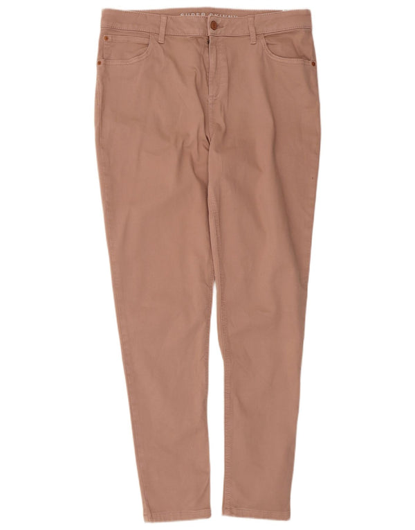 Marks & Spencer Damen Freizeithose UK 14 Large W32 L28 Pink