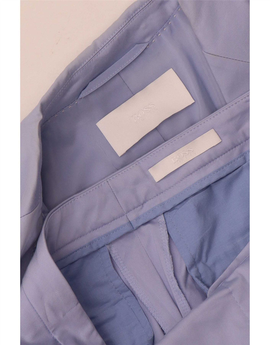 Hugo Boss Damen 2-Knopf-Anzug UK 12 Mittelviolett